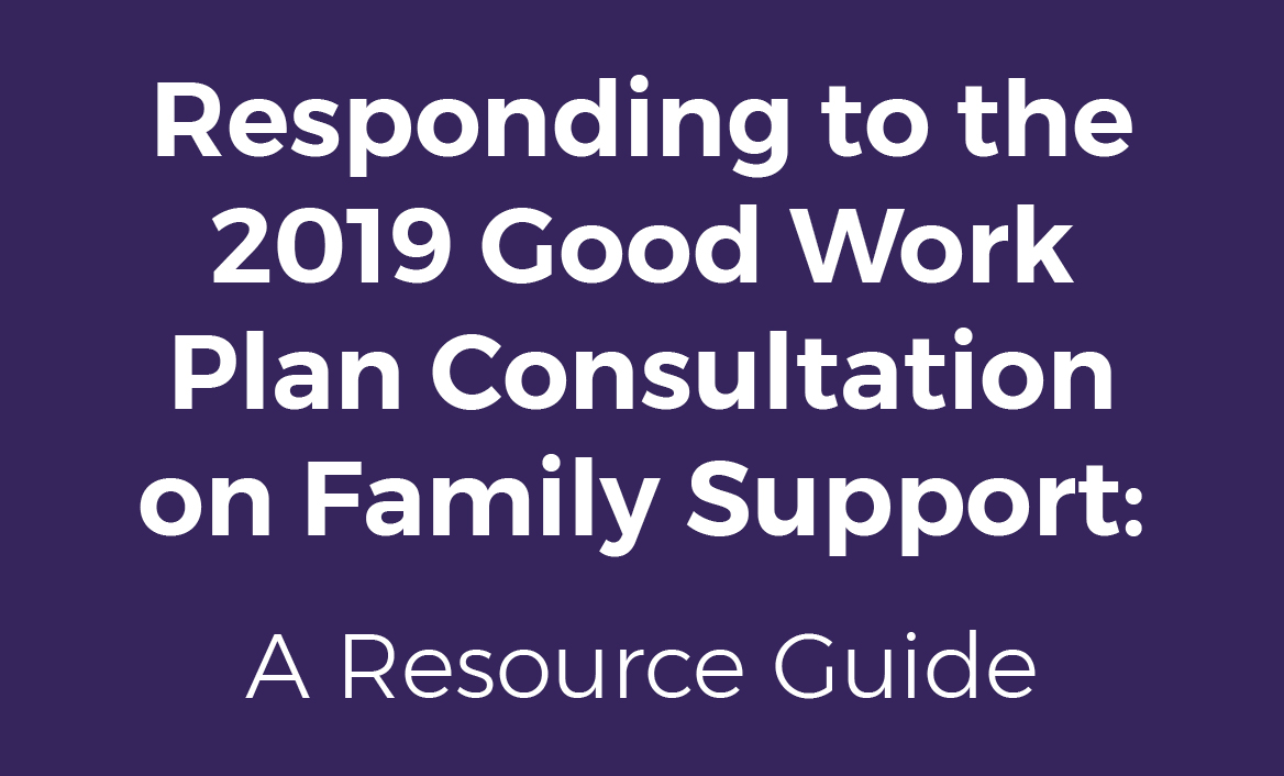 Good Work Plan Consultation Guide